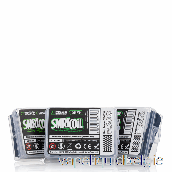 Vape Smaken Wotofo Smrt Katoenen Set [katoenenset] 0,6ohm Rpm Mesh